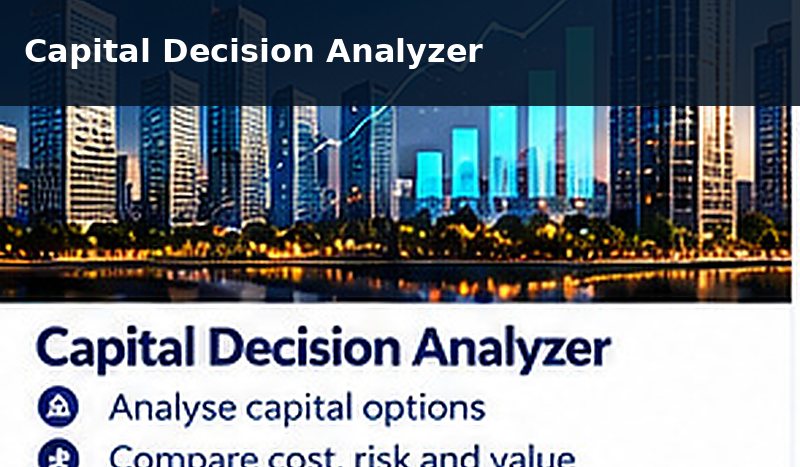 Capital Decision Analyzer clear product image