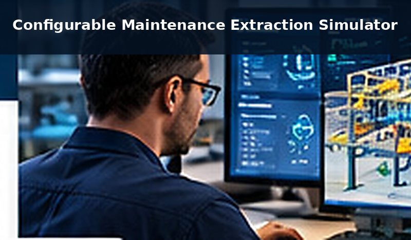 Configurable Maintenance Extraction Simulator clear product image