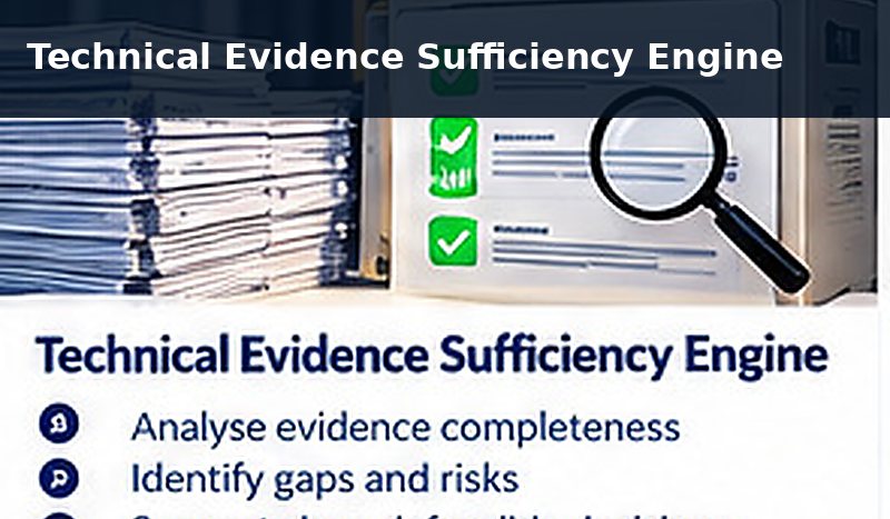 Technical Evidence Sufficiency Engine clear product image