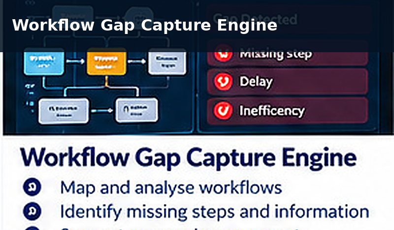 Workflow Gap Capture Engine clear product image
