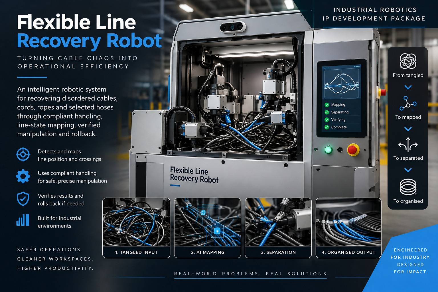 Flexible Line Recovery Robot real buyer product visual
