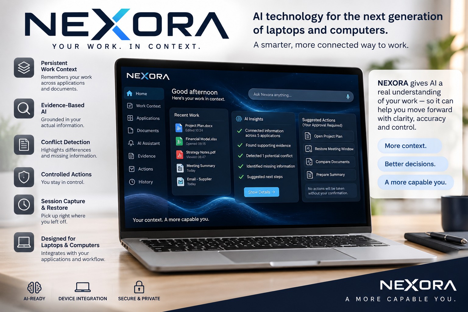 NEXORA real buyer product visual