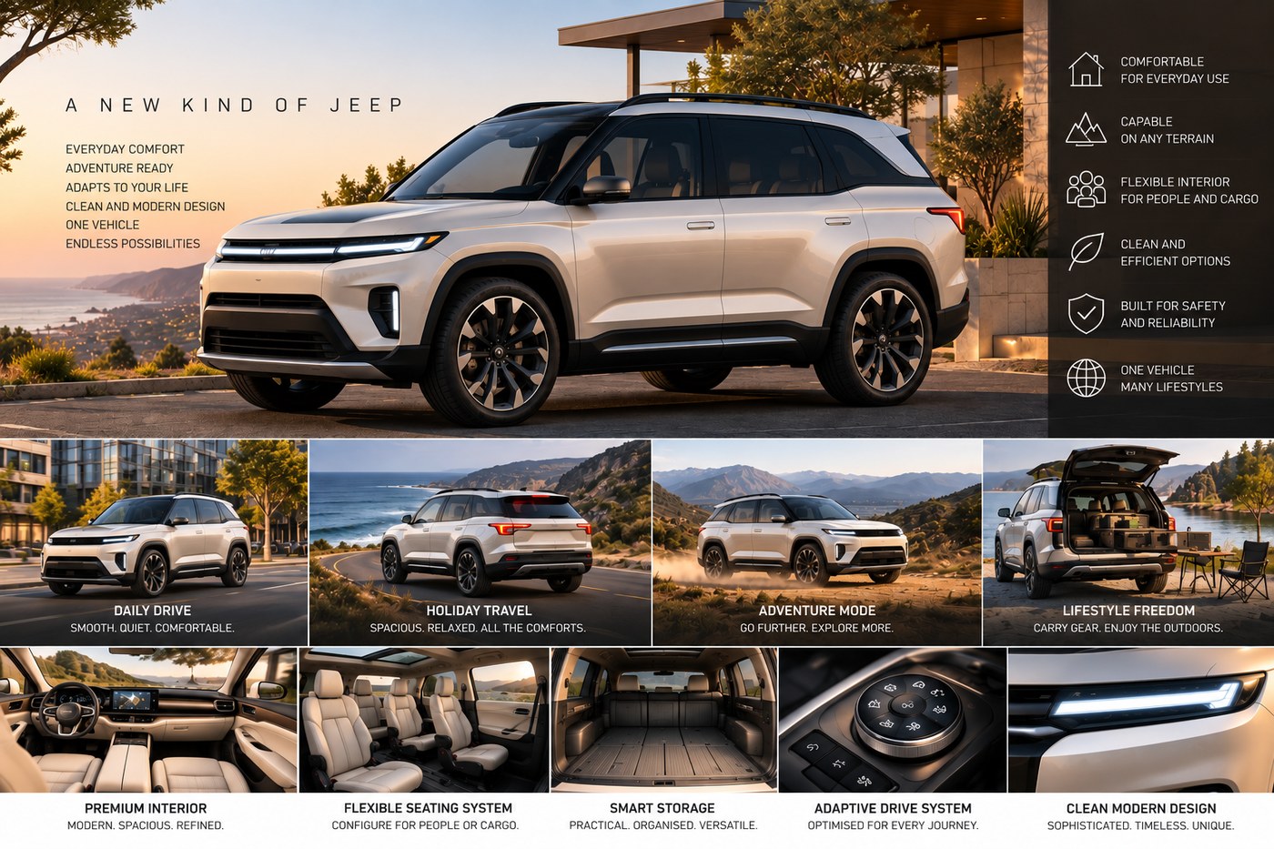 VAYRION daily-drivable adventure SUV concept